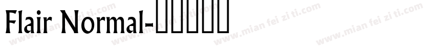 Flair Normal字体转换